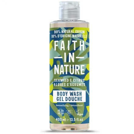 Faith in Nature gel za tusiranje morska trava i limeta 400 ml