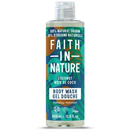 Faith in Nature gel za tusiranje kokos 400 ml