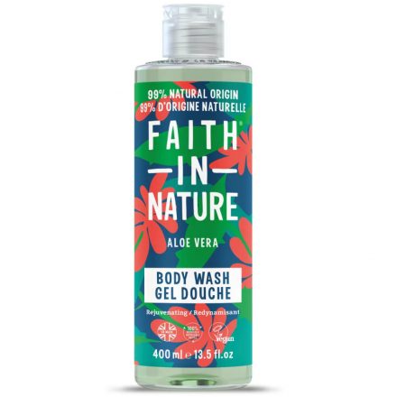 Faith in Nature gel za tusiranje aloe vera 400 ml