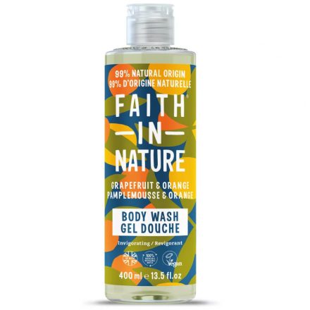 Faith in Nature gel za tusiranje grejpfrujt i pomorandza 400 ml